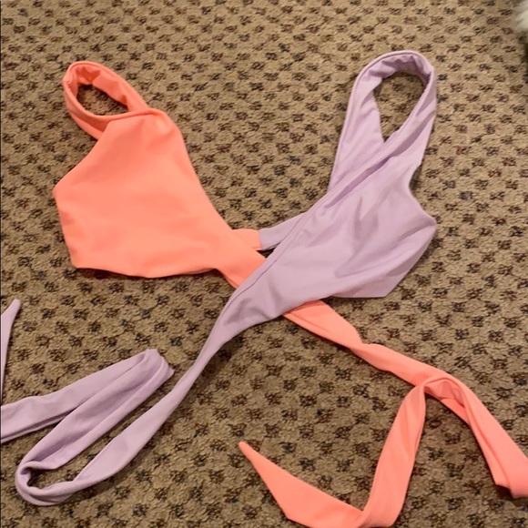 Love wave pixie Bikini Wrap Top - Picture 4 of 8